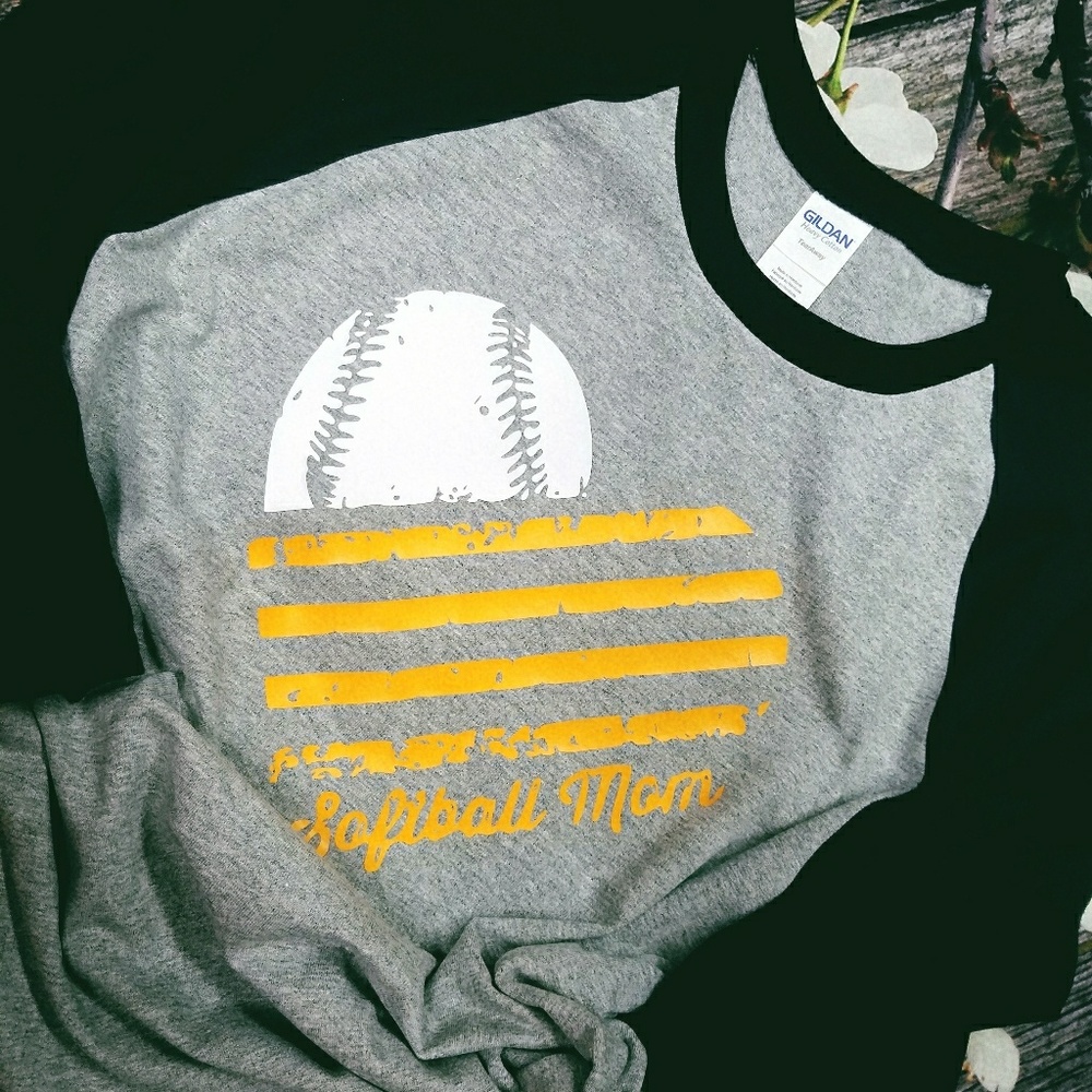 Custom made unisex raglan